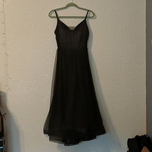 All black dress